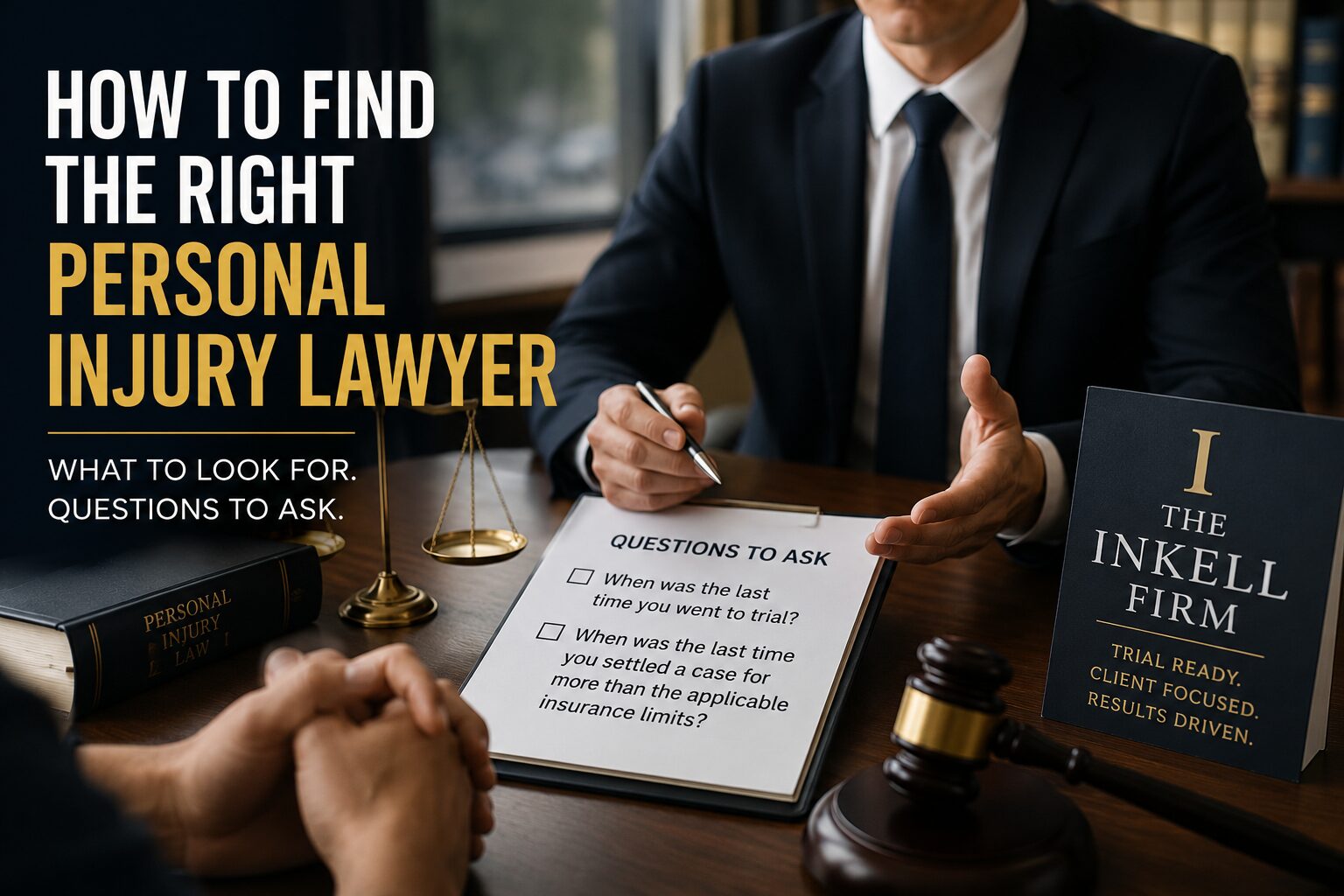 How to choose the right personal injury lawyer in Delaware
